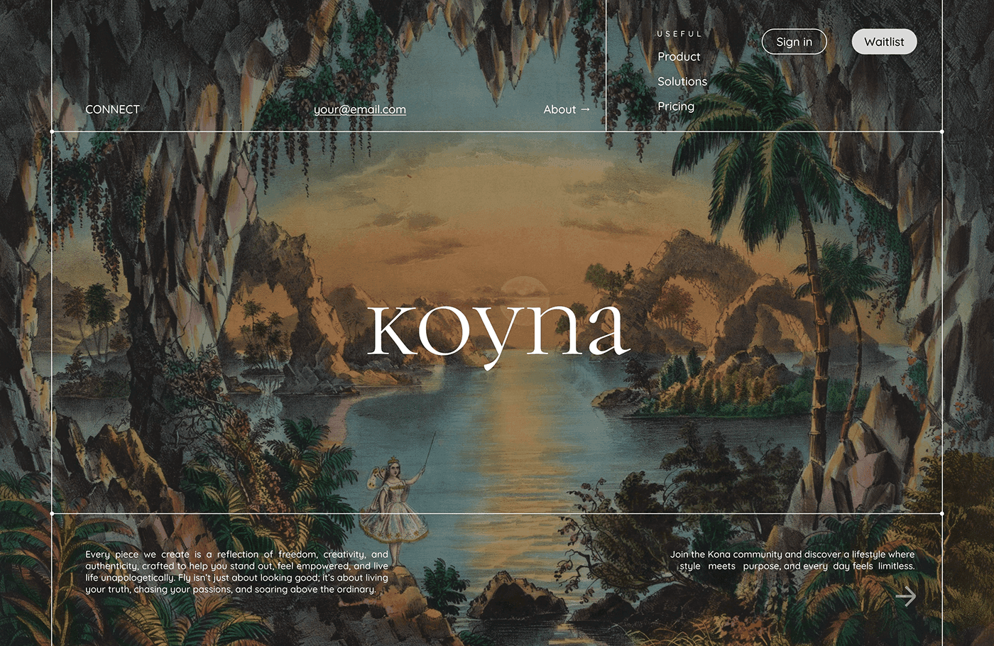 koyna landing page